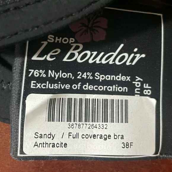 Le Boudoir Bra Size 38F - Picture 4 of 6